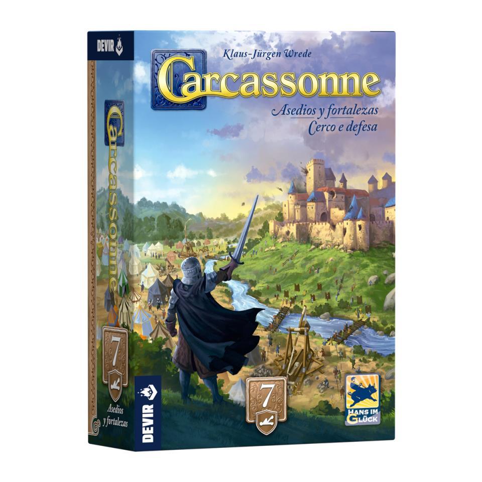 Carcassonne Asedios y fortalezas exp 7