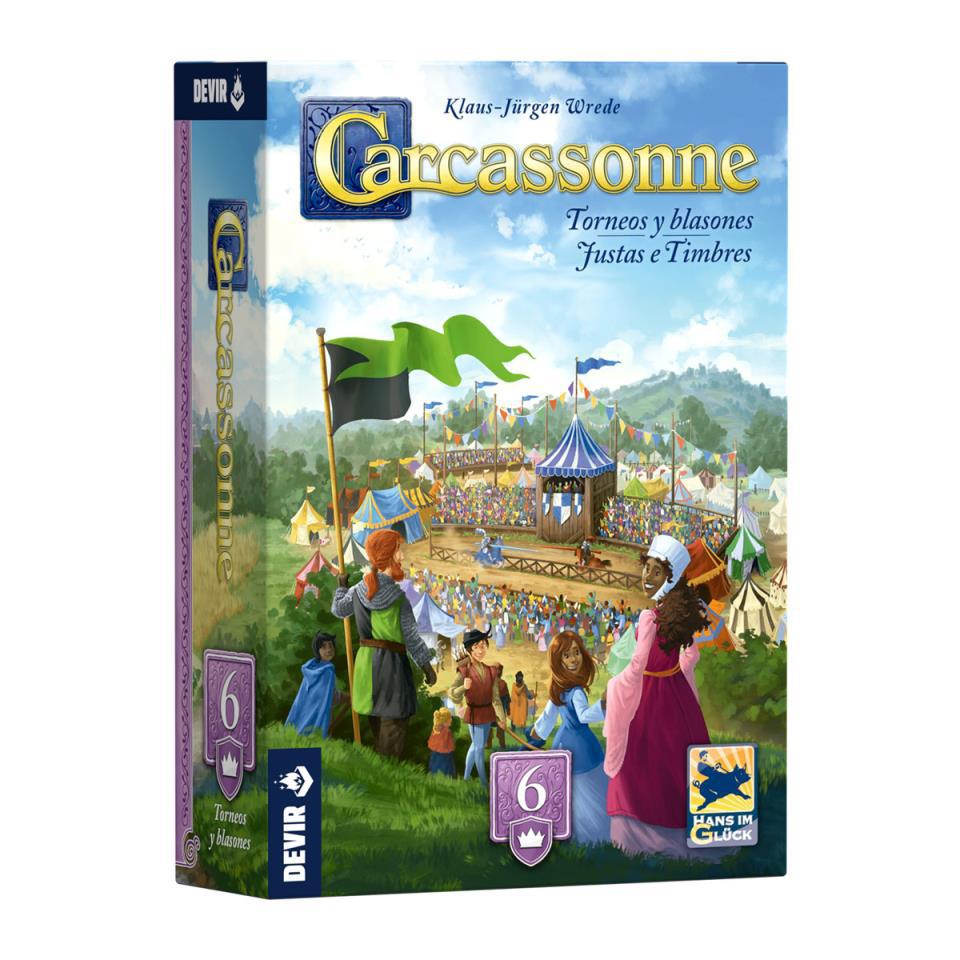 Carcassonne Torneos y blasones exp 6