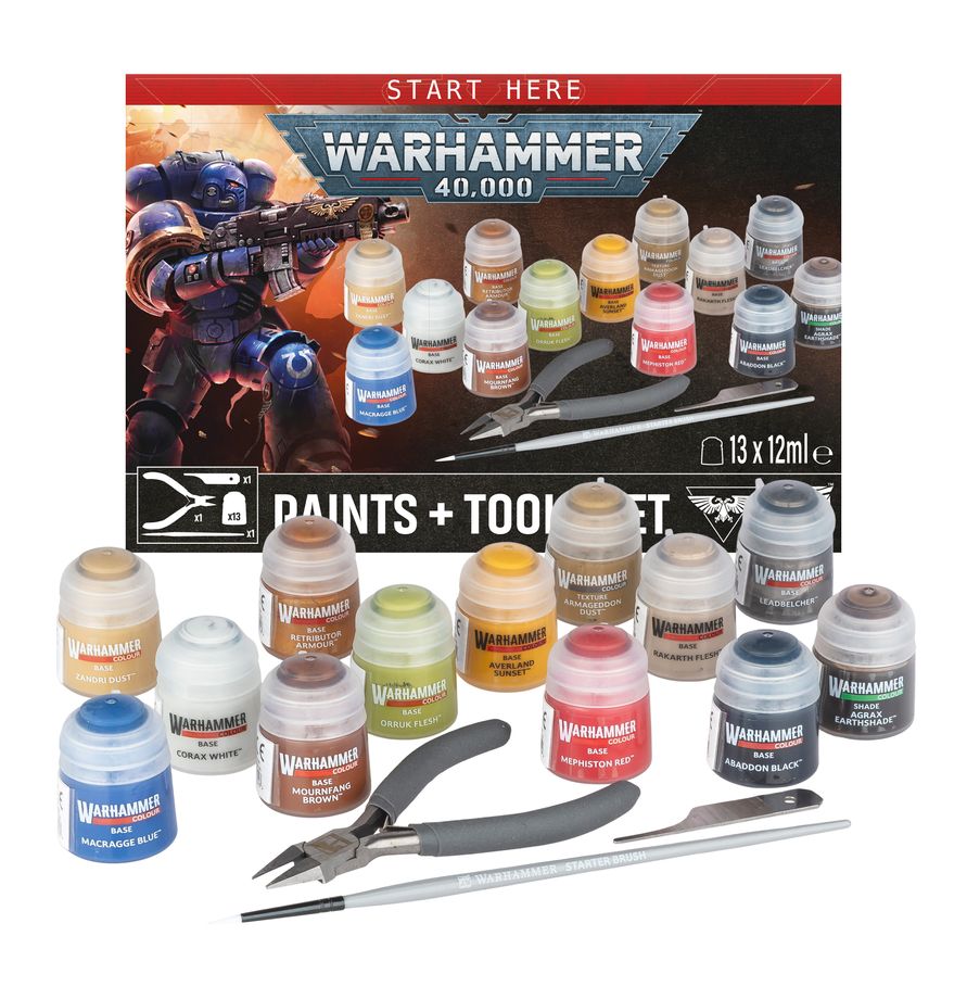 Warhammer 40K  Pinturas   Herramientas