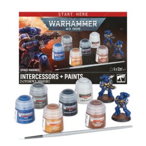 Warhammer 40K  Pinturas   Intercessors