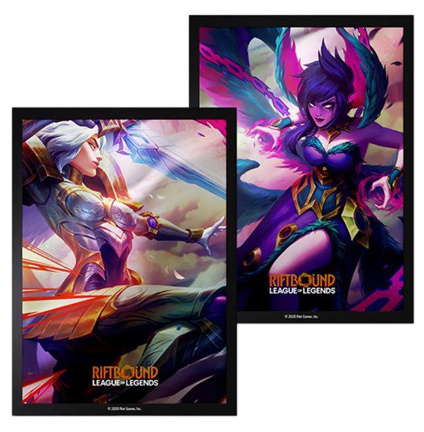 Fundas Riftbound  Vendetta Kayle vs Morgana