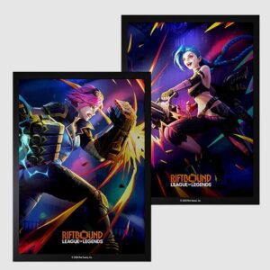 Fundas Riftbound  Vendetta VI vs Jinx