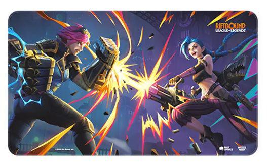 Tapete Riftbound  Vendetta VI vs Jinx